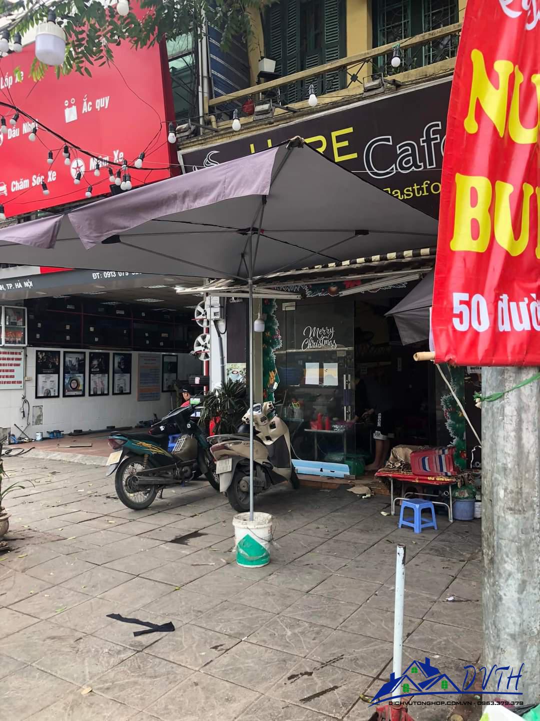 Ô dù che nắng tại Bắc Kạn